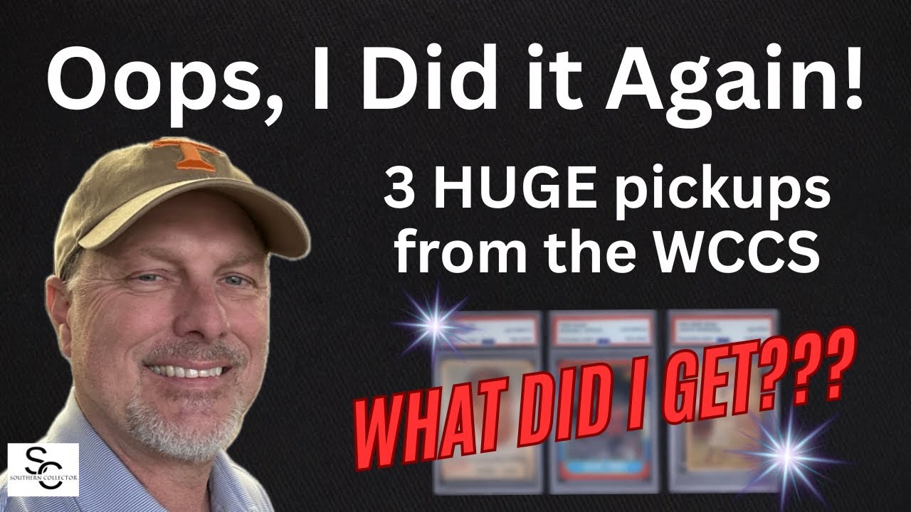 Три потрясающих приобретения с выставки коллекционных карточек на Западном побережье! Ой, я снова...