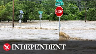 Devastating floods batter Vermont as water levels continue to rise