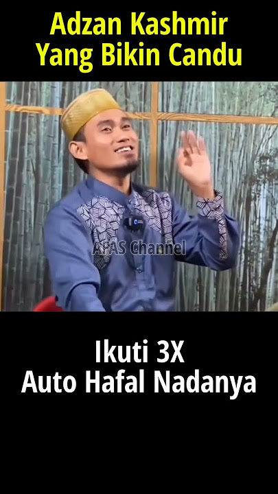 Download lagu Adzan Kashmir Yang Nadanya Bikin Candu | Daeng Syawal #shorts #viral #video #like