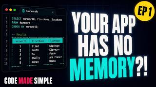 Your App Forgets Everything? You Need a Database (DB EP 1) screenshot 1