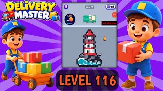 Delivery Master Puzzle level 116 Walkthrough for Solution