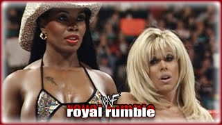 The first-ever 'Miss Royal Rumble Swimsuit Contest': WWF Royal Rumble, Jan. 23, 2000