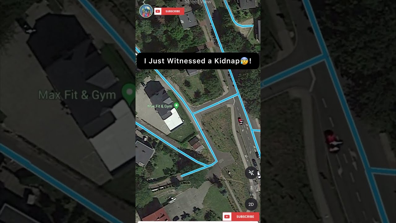 Kidnapping Caught On Google Maps & Google Earth 😱 #shorts