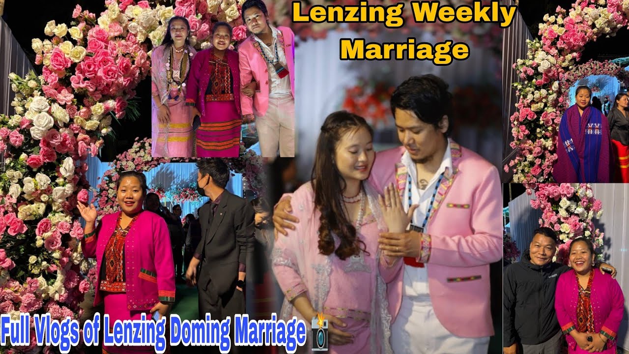 Attending Lenzing Doming Marriage Ceremony 🎑at Pasighat at his Residence| Finally Officially married