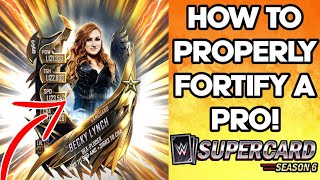 HOW TO PROPERLY FORTIFY A CARD / PRO! Noology WWE SuperCard SEASON 6 TIPS AND TRICKS! screenshot 5