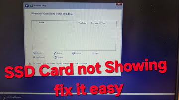 Fix SSD Not Detected During Windows Installation | Easy Step-by-Step Solution