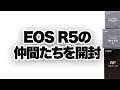【Canon】キヤノンのRF50F1.2 L USM、WFT-R10B、コントロールリングマウントアダプターEF-EOS Rを開けてみた。