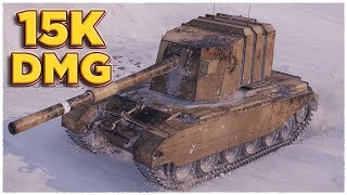 NEW RECORD • 15K DAMAGE • WoT Gameplay