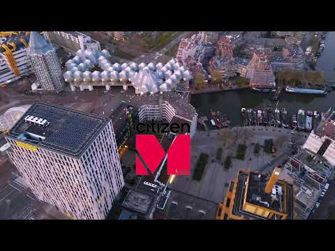 citizenm hotels rotterdam drone version 2021