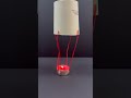 Flying paper cup | paper cup flying using candle paper cup craft #shorts