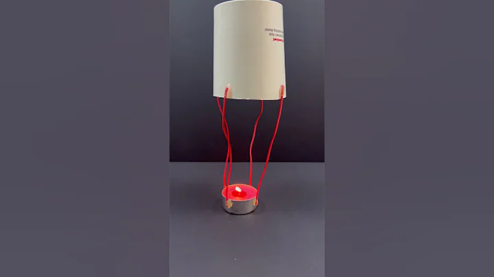 Flying paper cup | paper cup flying using candle paper cup craft #shorts