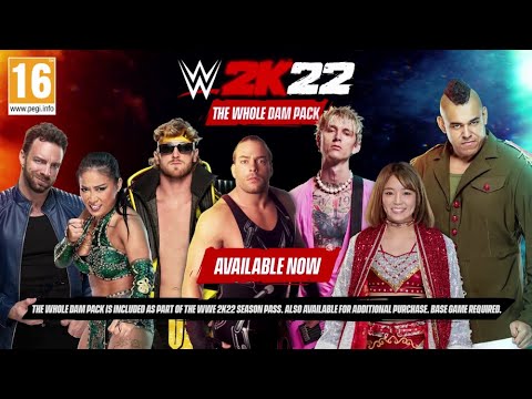 WWE 2K22 👊💥 The Whole Dam Pack DLC Trailer