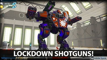 NEW Weapons! Lockdown Shotguns 😱 - War Robots Test Server
