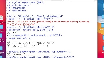 REGEX:  Backreferences