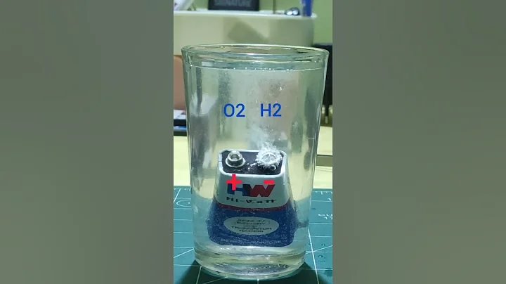 Water vs Battery || H2 and O2 out from water || Water Electrolysis Gas #science #experiment - DayDayNews