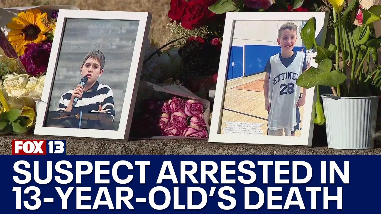 Suspect arrested in Kent shooting that killed 13-year-old boy | FOX 13 ...