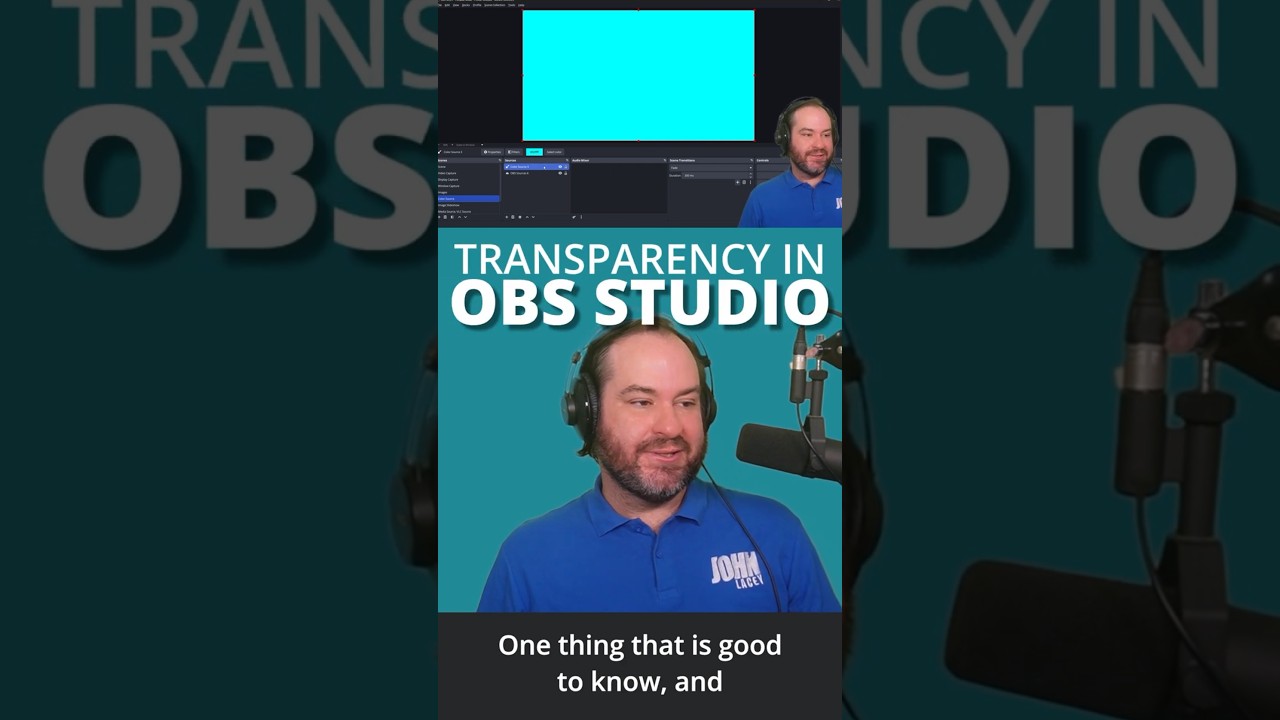 Color Source and Transparency in OBS Studio | OBS Alpha Channel and Layers