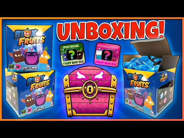 OPENING Blox Fruits PLUSH & CODES! New Update 20 OFFICIAL merch