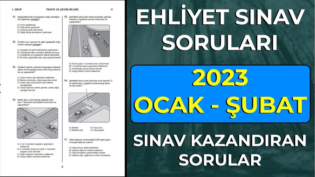 Sinav Kazandiran V Deo Ocak Ehliyet S Nav Sorular Km