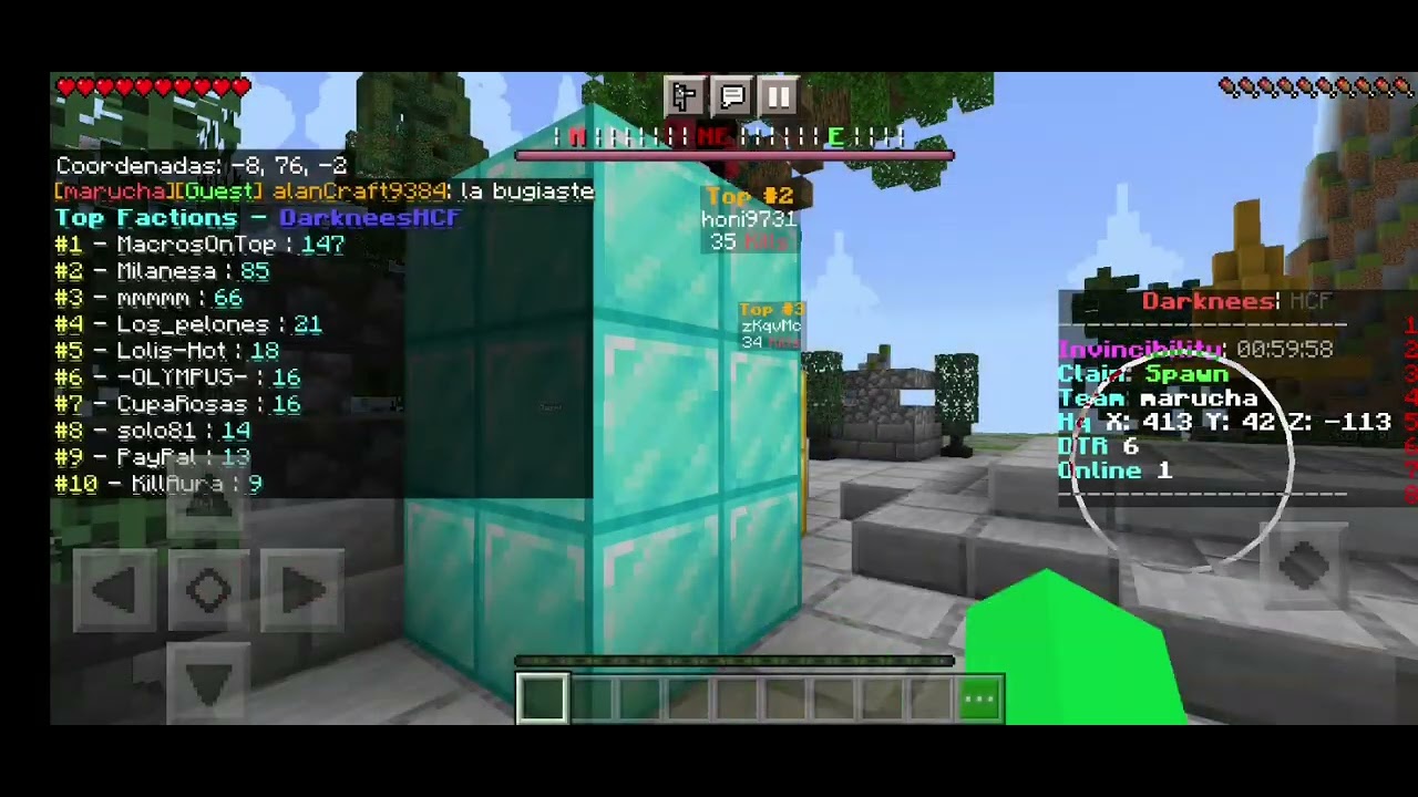 reviuw al server darkhcf