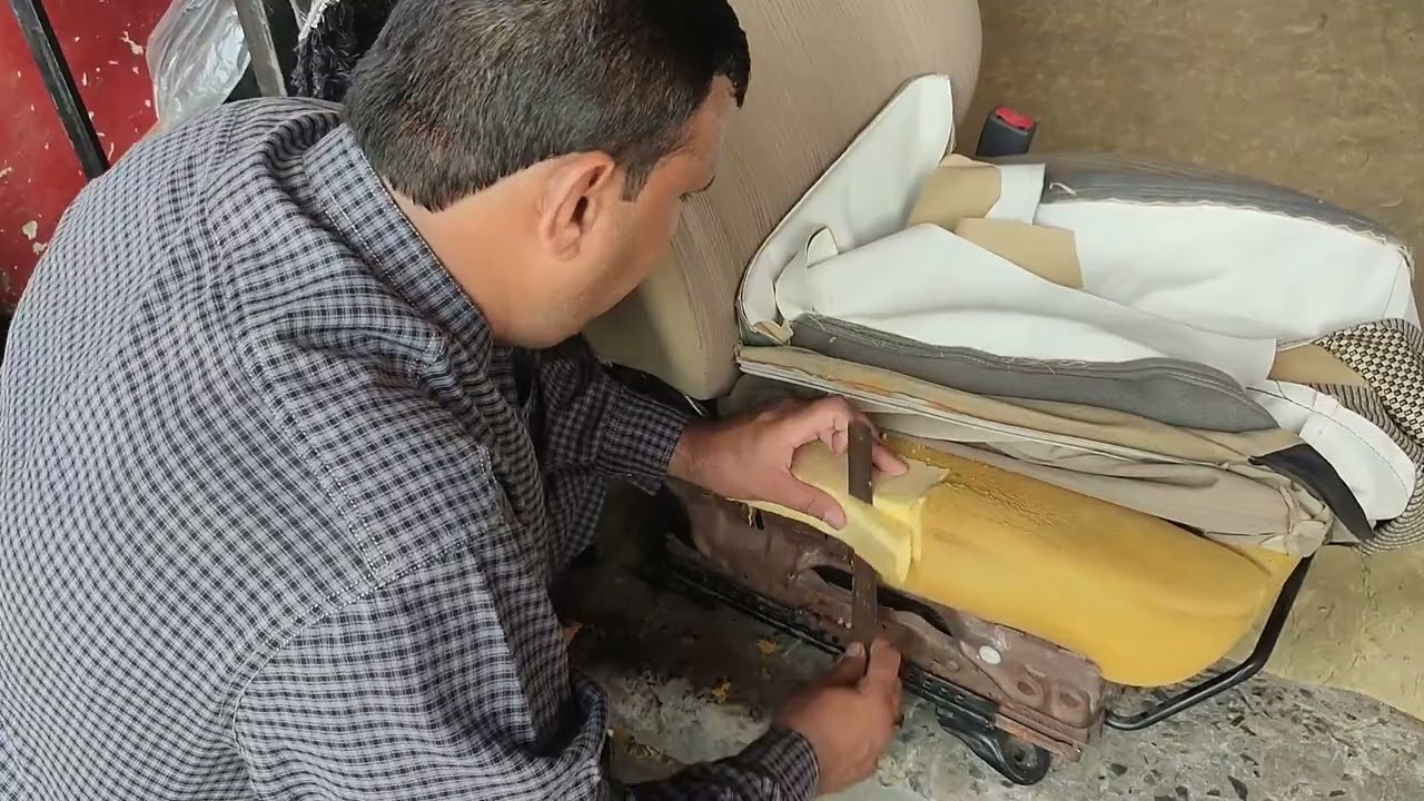 we deal in all kinds of car seat foam repairing IMRAN POSHISH