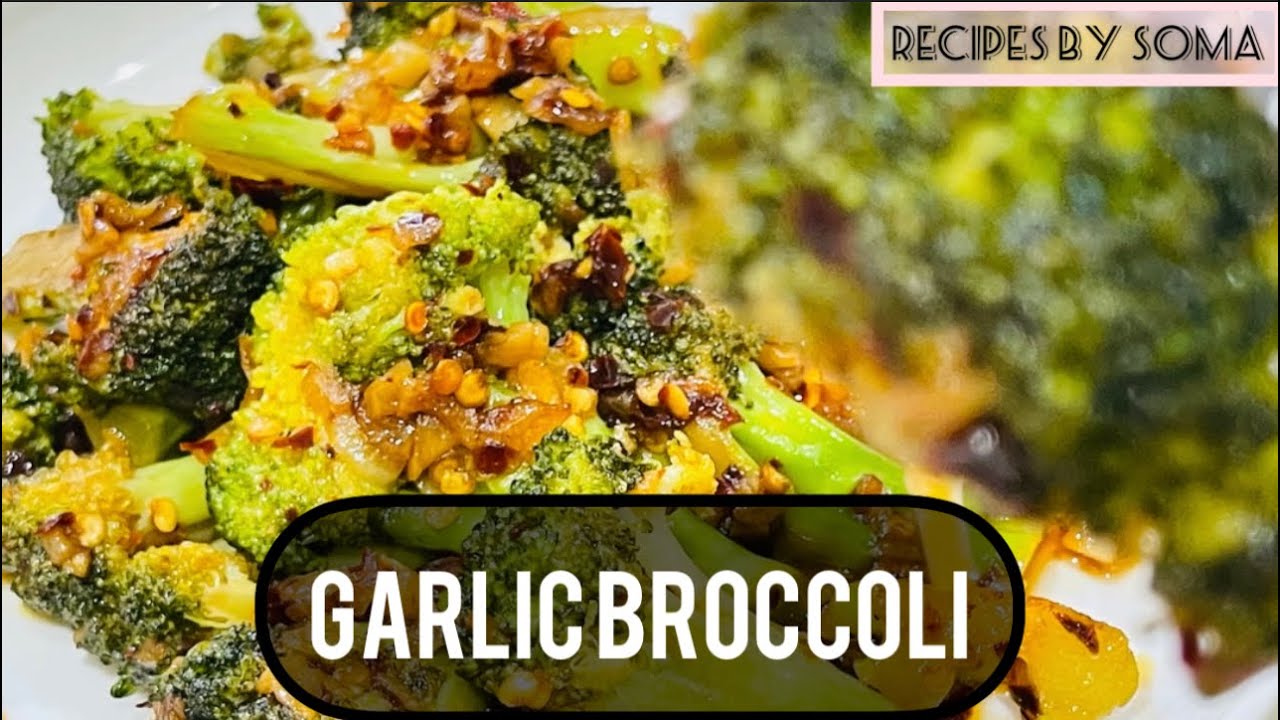 Garlic Broccoli Stir Fry Broccoli Keto Recipe Recipes by Soma