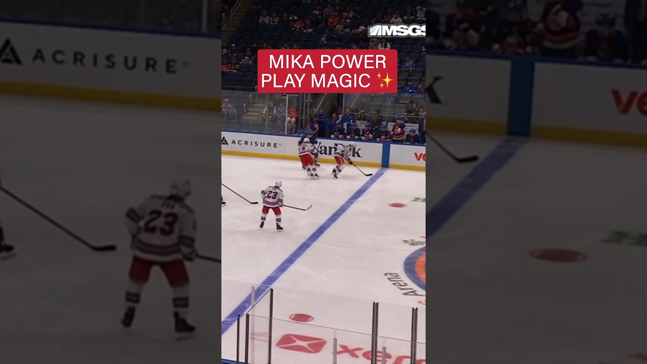 Mika Zibanejad has that magic touch 🙂‍↕️