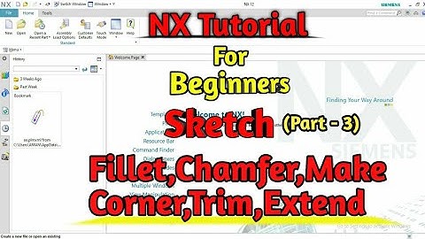 NX tutorial for beginners part 3