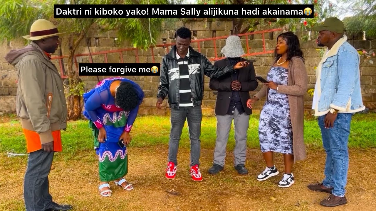 Daktari ni mkali🔥Mama Sally alijikuna hadi akainama chini na kutuma pesa ya Sally!