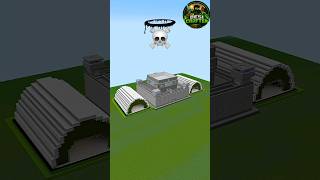 Minecraft Bunker Build Battle - Noob vs Pro vs Hacker vs God #shorts #minecraft#viral 🔥🔥