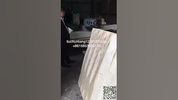 Automatic plywood core veneer stitching machine