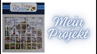 Stickt mit mir #171 - Perlen anbringen an Rose Cottage Afghan