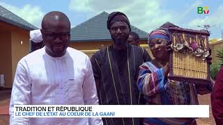 Gaani 2026 Le Président Romuald Wadagni Rencontre Lempereur De Nikki Bénin Tv 25 Août 2026