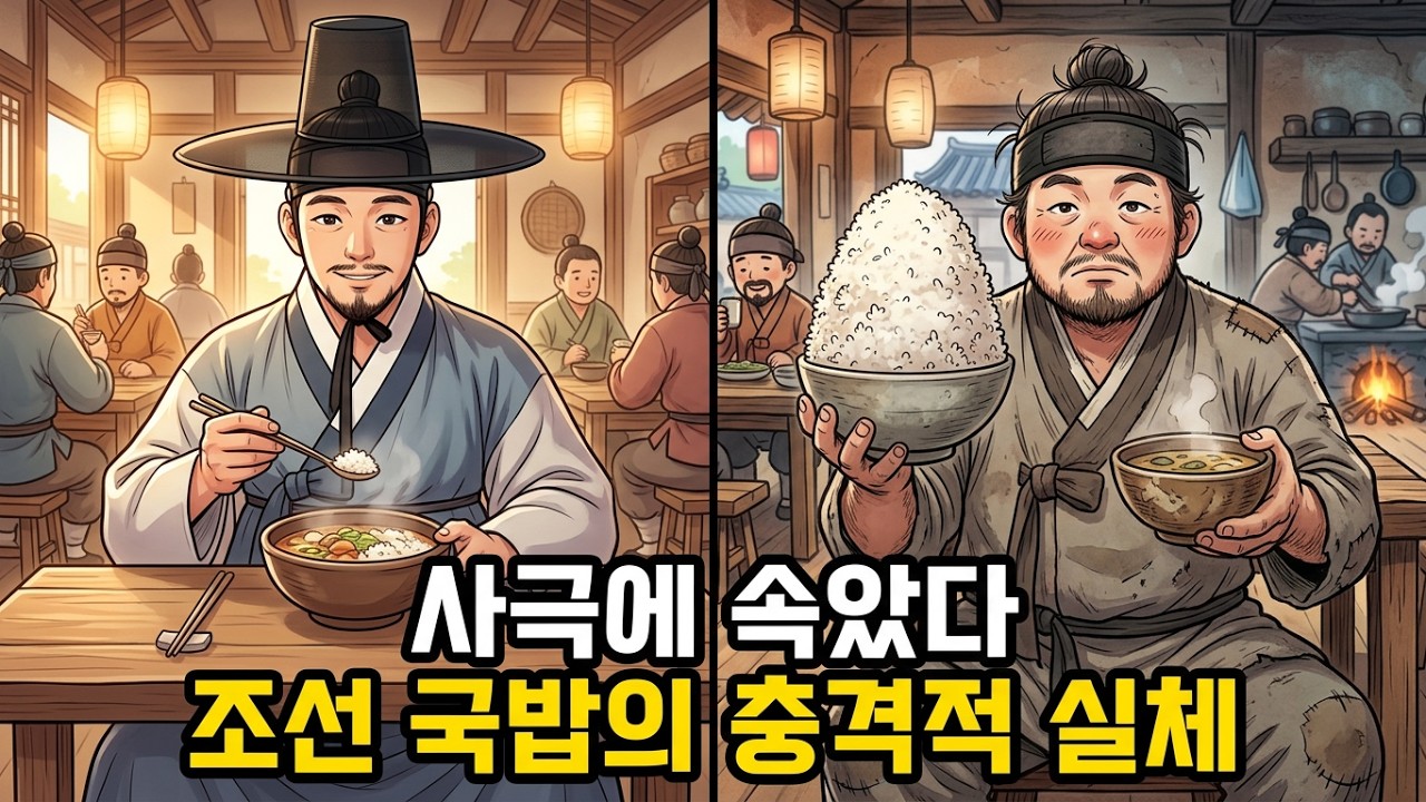 조선 국밥의 역사 | 사극 속 친숙한 국밥에 가려진 600년의 숨겨진 실체와 조선인들의 진짜 식생활