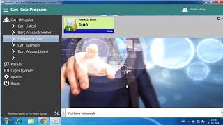 Cari Kasa Programı - Kurulumu, Cari Borç Alacak Ekleme screenshot 1
