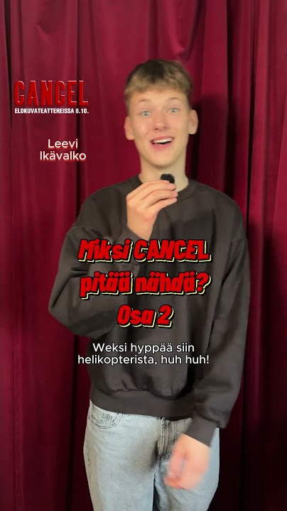 Miksi CANCEL pitää nähdä? Osa 2 😎🔥