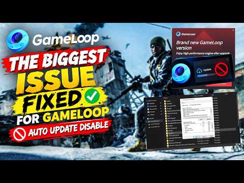 GameLoop Keeps Auto Updating? DO THIS! 🚫 Permanent Fix