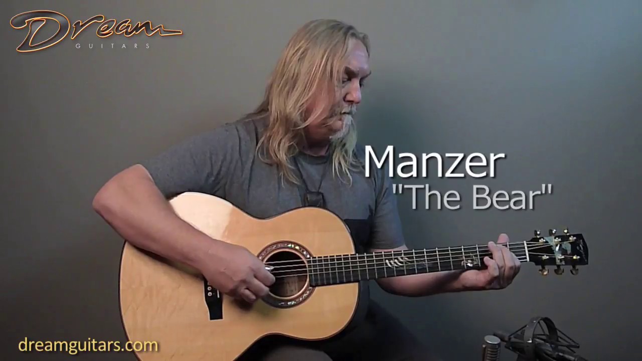 2004 Manzer "The Bear," Koa & German Bearclaw