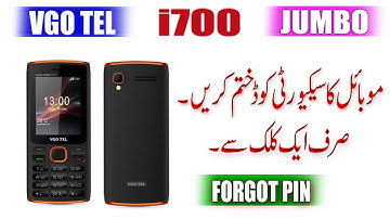 VGO TEL  i700 Password Unlock