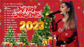 Christmas Songs 2023 🎁 The Best Christmas Songs Ariana Grande All Time 2023