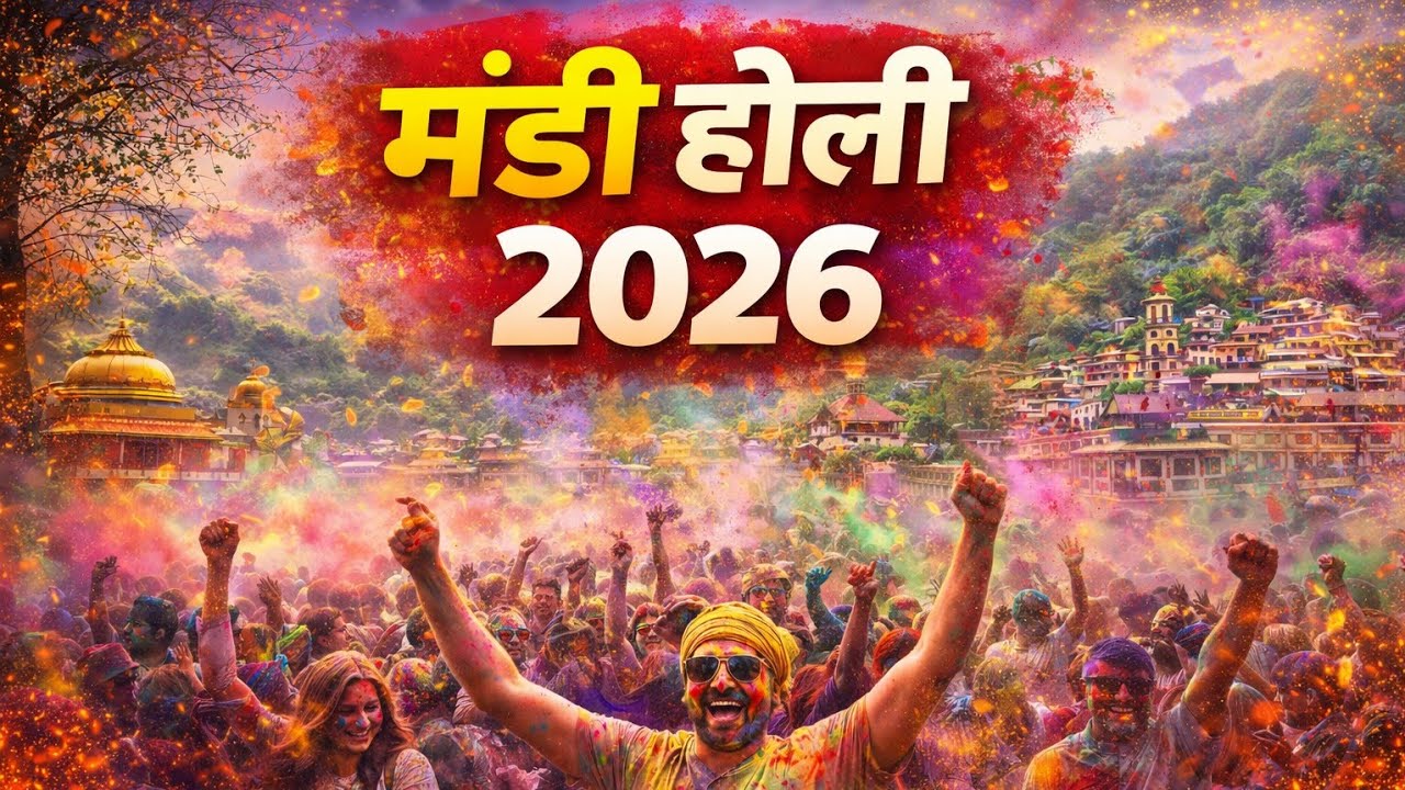 Holi celebration 2026 😭😱🧟🫟|| Mandi Holi 2026||Himachal Pradesh