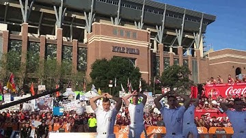 Aggie Yell Leaders take ESPN stage