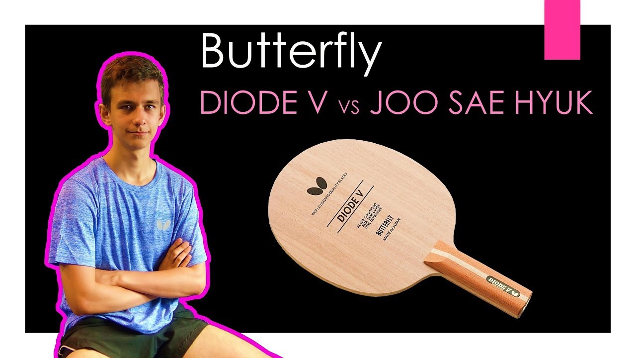 Butterfly Diode V vs Joo Sae Hyuk | recenzja | #tabletennisexperts