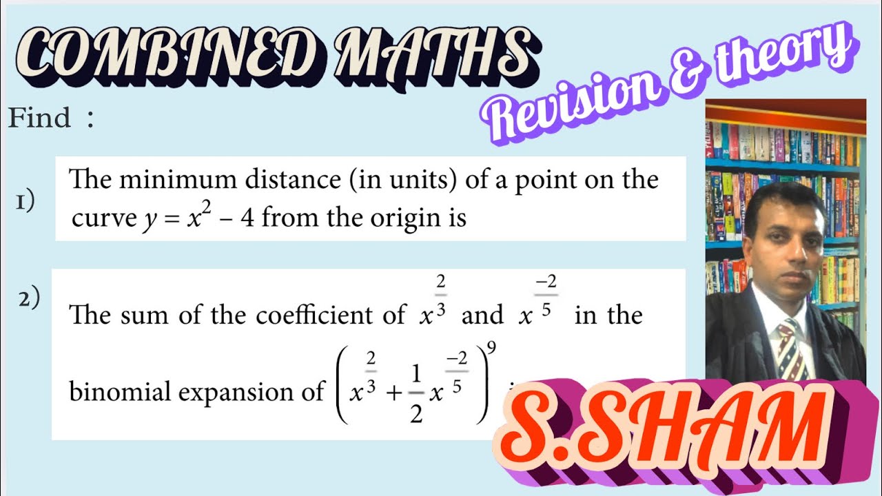 Saim Sir Math COMBINED MATHS BY SHAM sir : amazing problems on CALCULUS & ALGEBRA ...