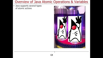 Overview of Java Atomic Operations and Variables