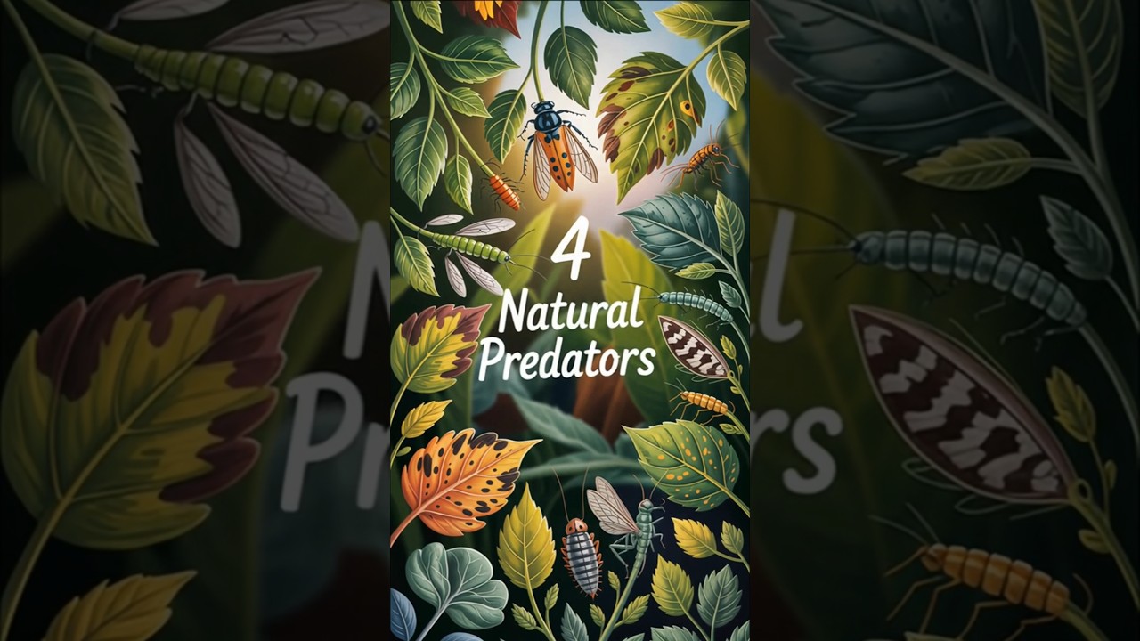 4 Natural Predators to ELIMINATE SPIDER MITES on your houseplants 