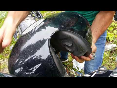 Video: Bir motosiklet benzin deposunu boyamanın maliyeti nedir?