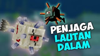 Alasan GUARDIAN Dan ELDER GUARDIAN Menjaga OCEAN MONUMENT | Minecraft Theory