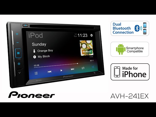 Pioneer AVH-241EX - What's in the Box? - YouTube