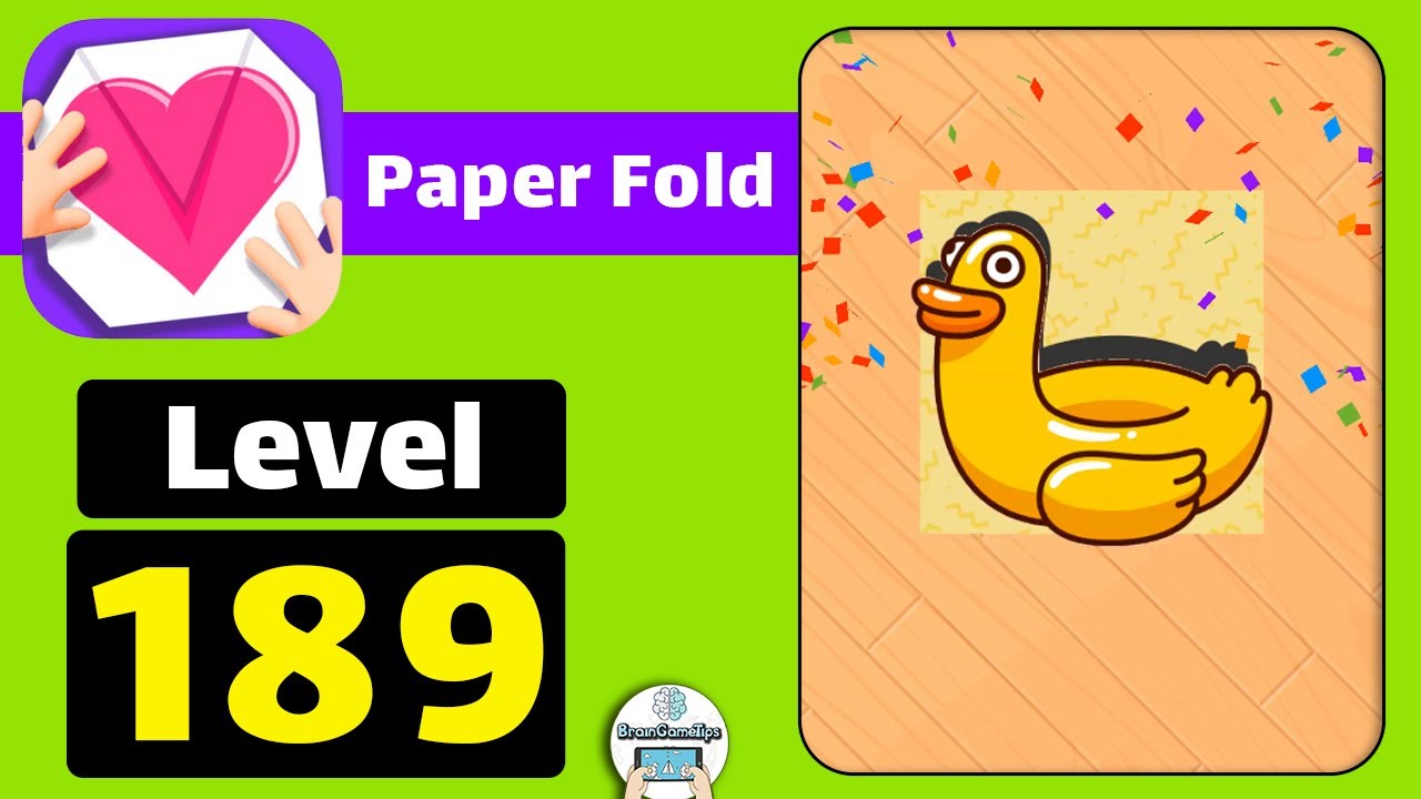 Paper Fold - Level 189 Answer
